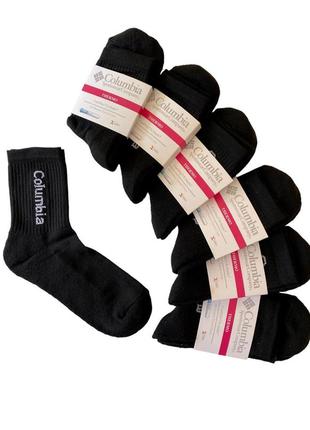 Комплект мужских термоносков columbia 9 пар 36-40 размер с3035 зимних теплые шерстяные носки зима ко5 фото