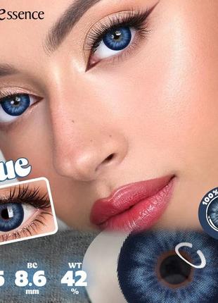 Кольорові контактні лінзи без діоптрій + контейнер3 фото