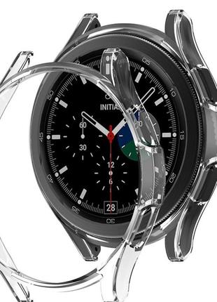 Защитный силиконовый чехол для samsung galaxy watch 45 фото