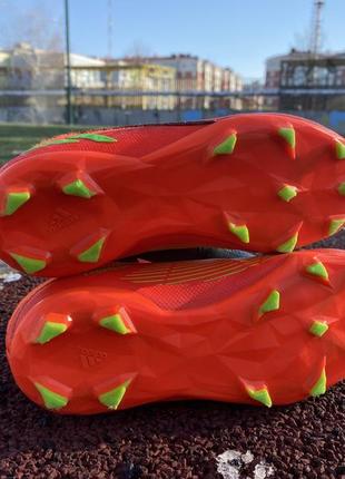 Бутсы без шнурков шиповки сороконожки оригинал adidas predator edge обувь для футбола р32/19.5см  mbappe messi ronaldo6 фото