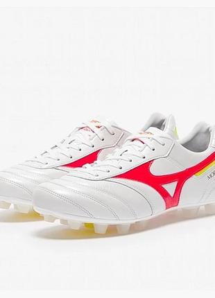 Бутси mizuno morelia ii made in japan fg white (арт. p1ga2301-64)3 фото