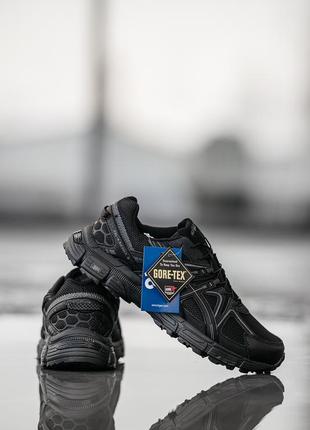 Мужские зимние термо водостойкие кроссовки, 
asics gore-tex, черные