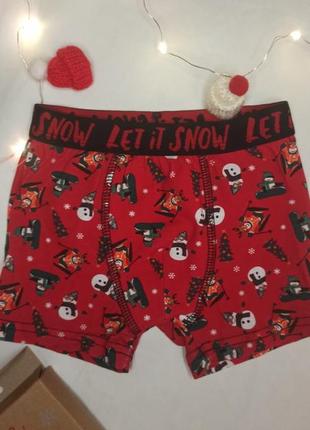 Новогодние трусы для мальчика