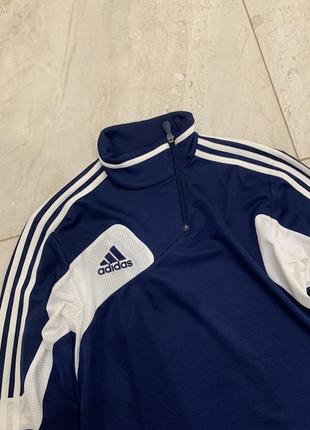 Спортивная кофта adidas мужская футбольная на замок тренировочная2 фото