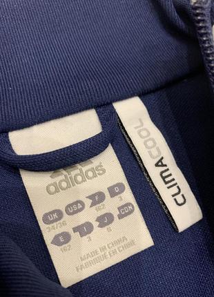 Спортивна кофта adidas чоловіча футбольна на замок тренувальна4 фото