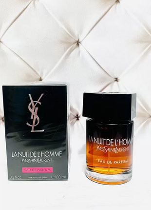 Yves saint laurent la nuit de l'homme edp💥оригинал 3 мл распив аромата затест
