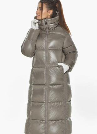 Женская зимняя курточка удлиненная2 фото