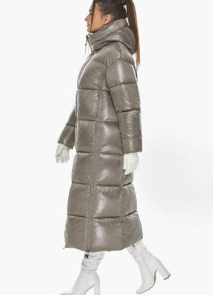 Женская зимняя курточка удлиненная3 фото