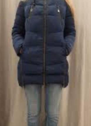 Подовженна зимова куртка парка2 фото