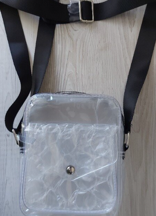 Сумка сумочка прозрачная primark 20x15 через плече спортивная испания