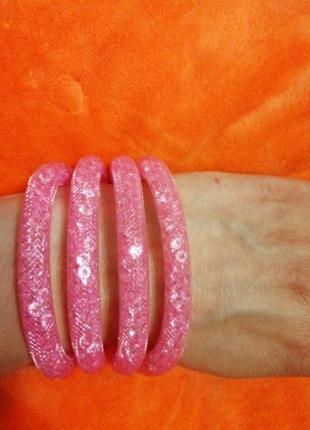 Браслет розовый