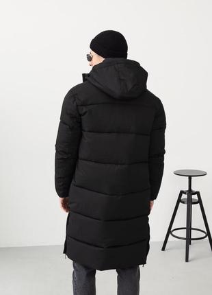 Куртка зимняя мужская удлиненная2 фото