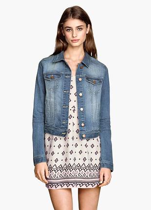 Джинсовая куртка , джинсовка h&m