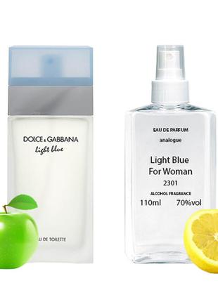 Dolce&gabbana light blue for woman