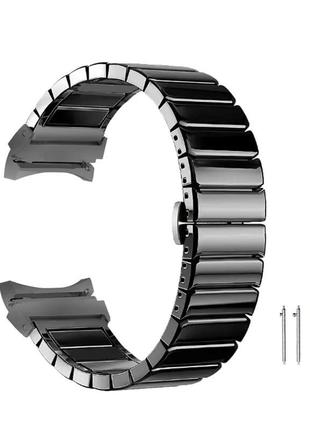Керамический браслет для samsung galaxy watch 3 4 40mm / classic 42mm / 44mm / classic 46 mm