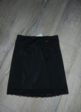10/38/s h&m черная утягивающая корректирующая юбка, юбка-утяжка2 фото