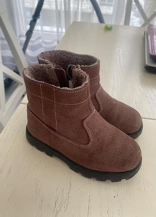 Ботинки зимние zara