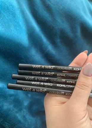 Каял карандаш для глаз wet n wild color icon kohl eyeliner pencil сша2 фото