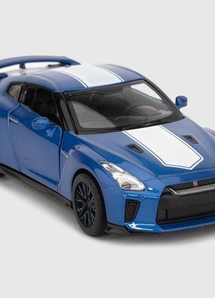 Машинка nissan gt-r игрушка моделька металлическая коллекционная