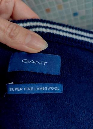 Шерстяной свитер gant.8 фото