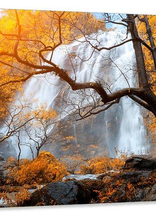 Картина холст в гостиную / спальню   водопад   mlp_150
