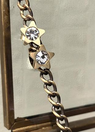 Детские серьги медзолото