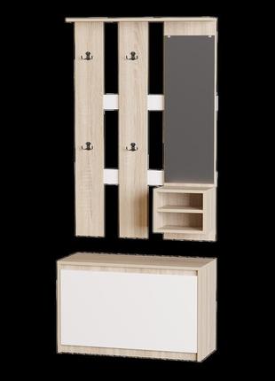 Передпокій мікс, дуб сонома, білий