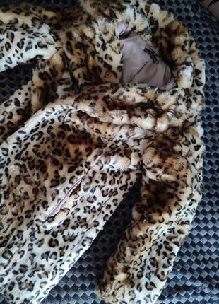 Розпродаж!!! шубка в лео-принт
