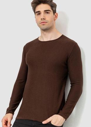 Светр чоловічий, колір шоколадний, 214r3007