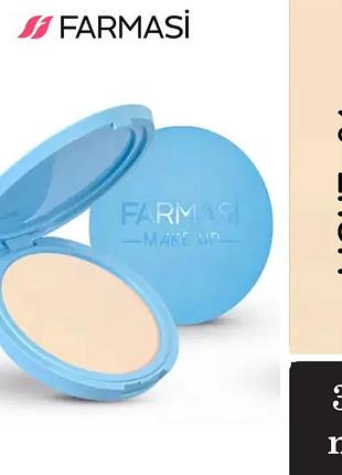 Bb-пудра all in on 01 світлий, light make up farmasi