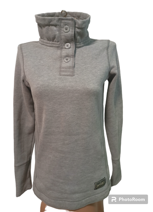 Стильная утепленная кофта superdry р. xs