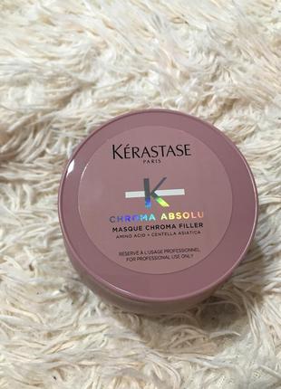 Маска питательная для окрашенных волос kerastase chroma absolu masque chroma filler 500 мл1 фото