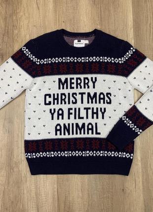 Новорічний чоловічий светр