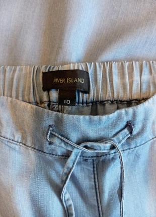 Класні брюки джинси палаццо 100% натуральний склад2 фото