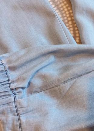 Классные брюки джинсы палаццо 100% натуральный состав6 фото