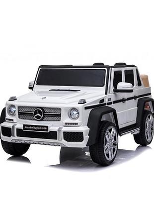 Детский электромобиль джип mercedes-maybach g650 landaulet || детский электротранспорт