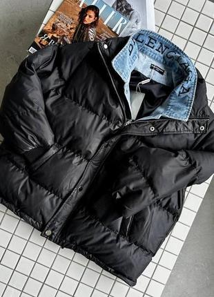 Куртка balenciaga з джинсовою підкладкою