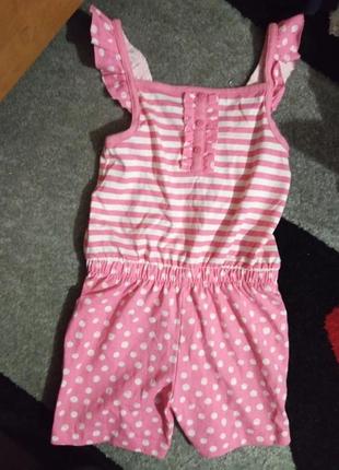 Продам новий літній комбінезон на дівчинку