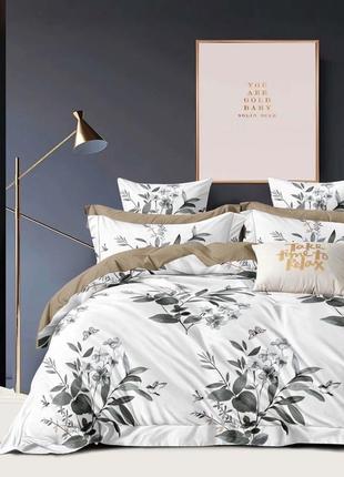 Полтораспальный комплект сатин веточка
