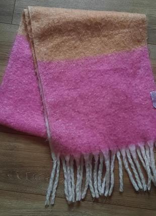 Зимний тёплый шарф1 фото