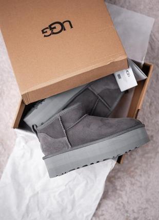 Угги угги угги ugg w classic ultra mini platform