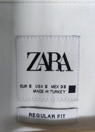 Рубашка мужская, хлопок. zara. regular fit5 фото