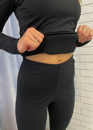 Термобелье кофта брюки тепла на пареа мужская женская флисе костюм брюки джоггеры дайвинг лосины по фигуре облегающий обтягивающий термо белье10 фото