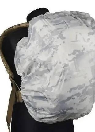 Кавер на рюкзак маскувальний білий мультикам3 фото