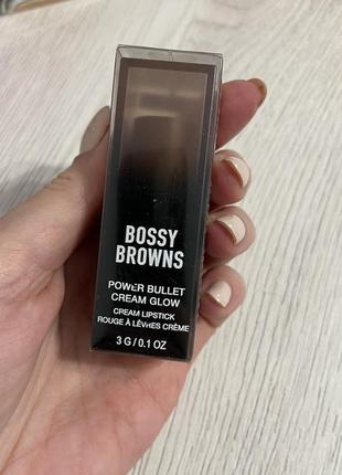 Кремовая обонятельная помада от huda beauty - power bullet cream glow1 фото