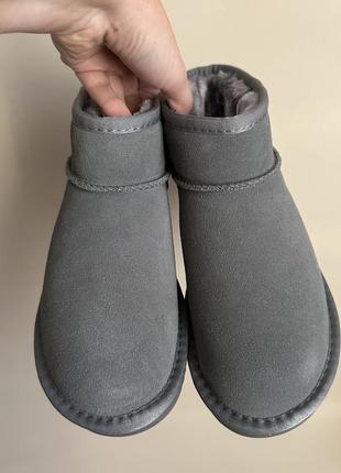 Уггі ugg сірі короткі