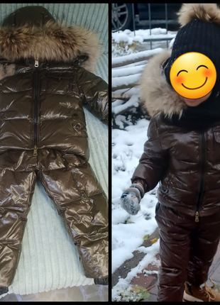 Пуховий комбінезон moncler( оригінал)