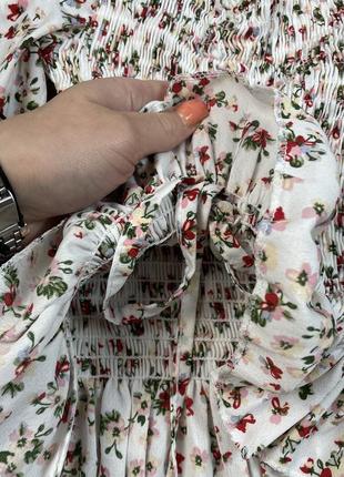 Топ/блуза в цветочный принт 🌸💐😍3 фото