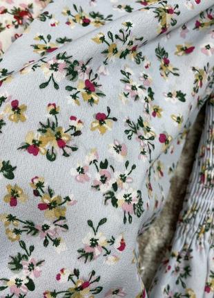 Топ/блуза в цветочный принт 🌸💐😍9 фото