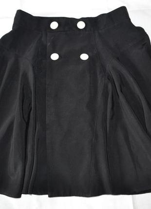 Юбка полный клеш на пуговках, с-м